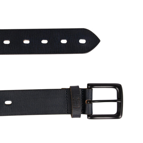 Genuine Solid Brown Leather Belt for men Tim Paris