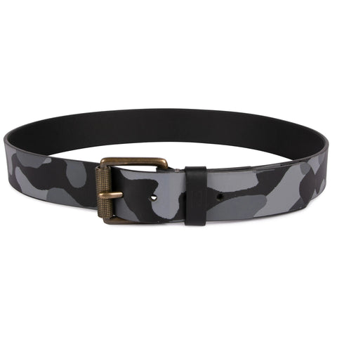 Genuine Black & Grey Leather Belt for men Tim Paris