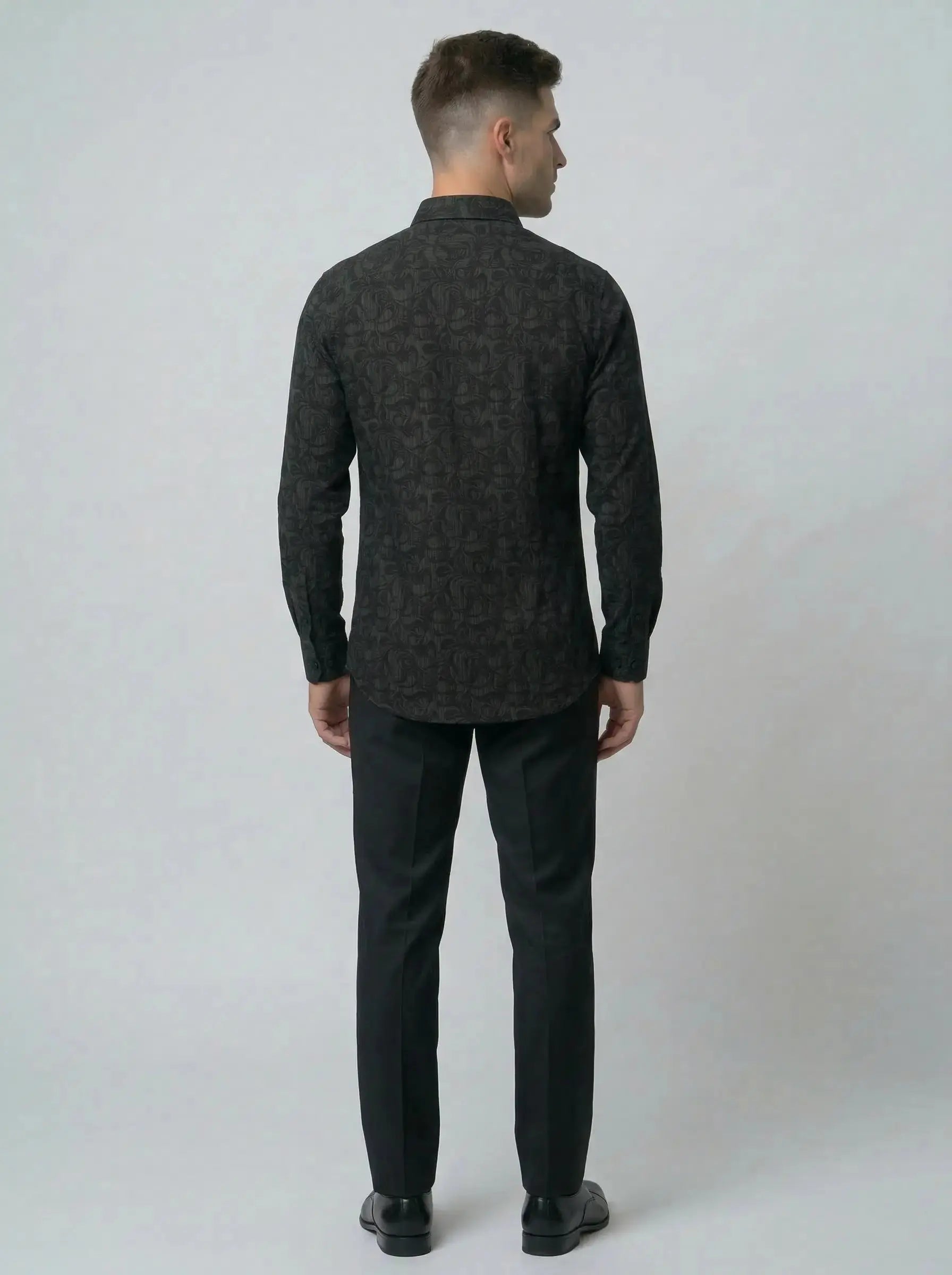 GREEN PRINT SHIRT Tim Paris