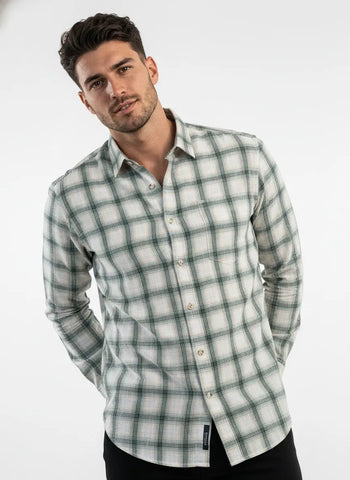 TEAL CHECKS SHIRT Tim Paris