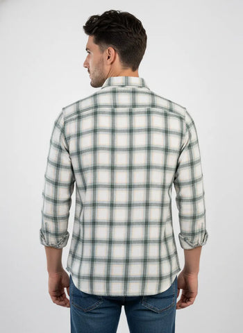 TEAL CHECKS SHIRT Tim Paris