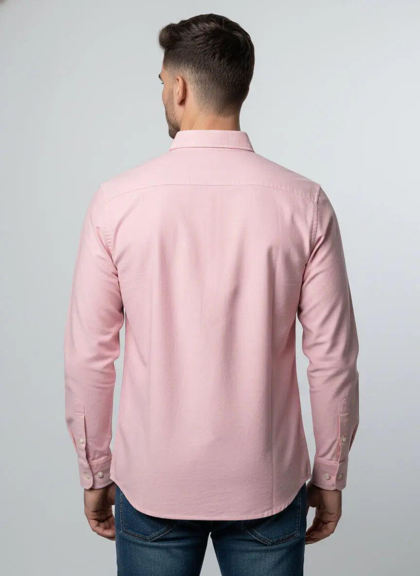RED SOLID SHIRT Tim Paris