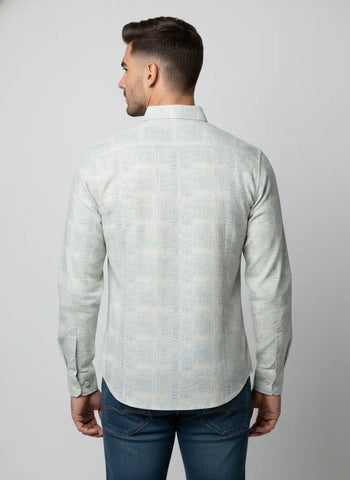 BLUE PRINT SHIRT Tim Paris