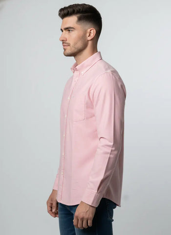 RED SOLID SHIRT Tim Paris