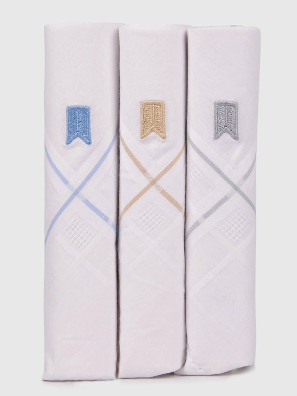 Premium Cotton Handkerchiefs for Men – Pack of 3 Tim Paris